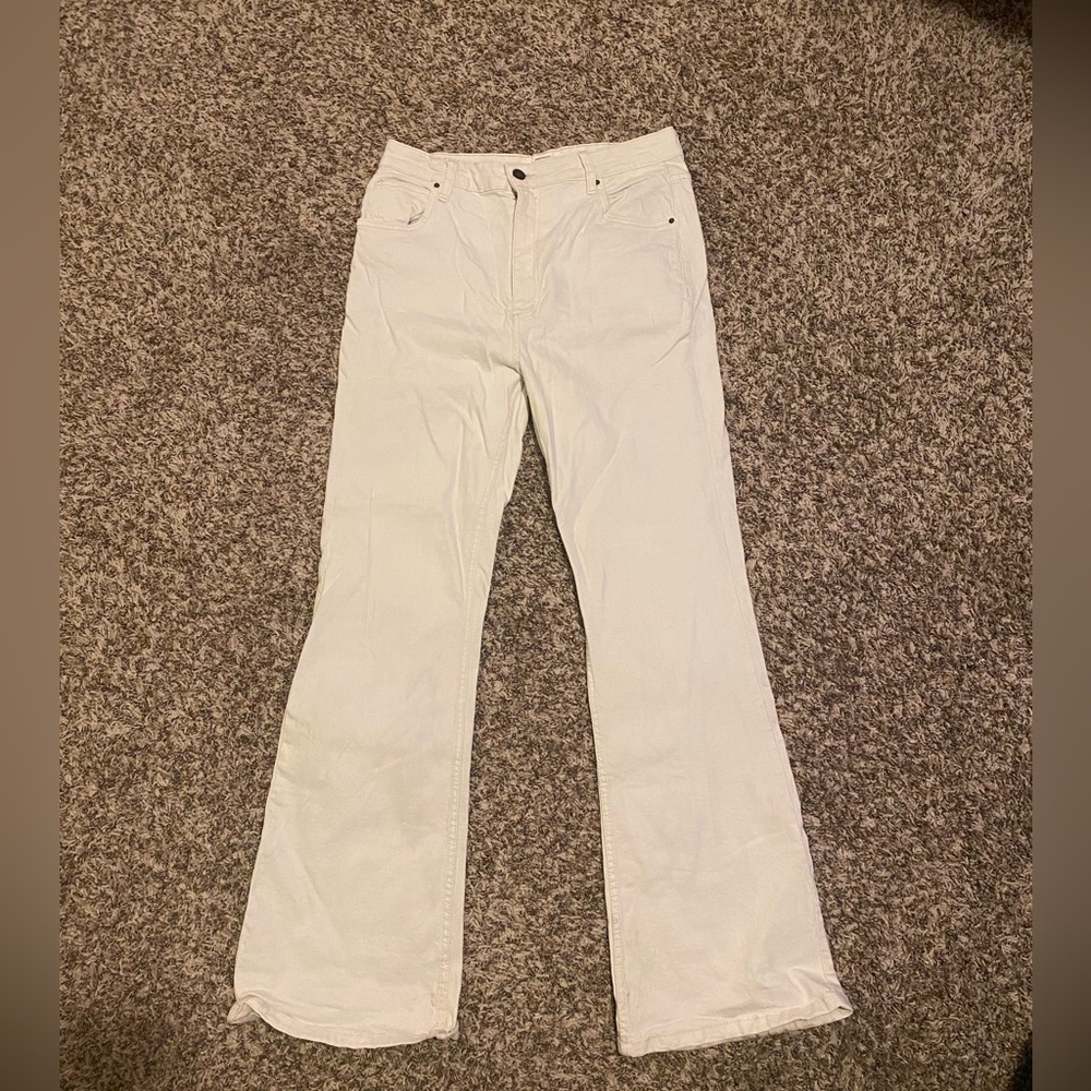white cotton on original flare jean
